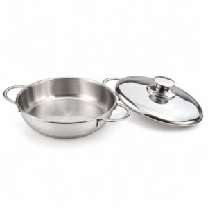 Wholesale Shallow Brie Baker Casseroles with Lids, 3 Sizes