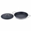 Wholesale Shallow Seafood Frying Pan with Two Loop Handles
