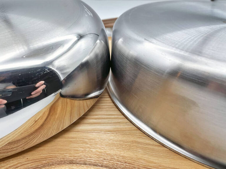 Mirror vs Satin Stainless Steel Cookware Finishes