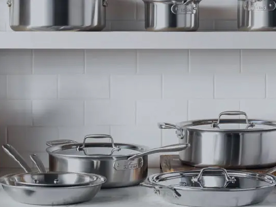 Signature Tri-Ply Clad Stainless Steel Cookware