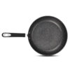 Wholesale Frying Pan Supplier with Red Handle and Speckled Interior