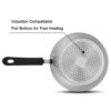 Wholesale Frying Pan Supplier with Red Handle and Speckled Interior