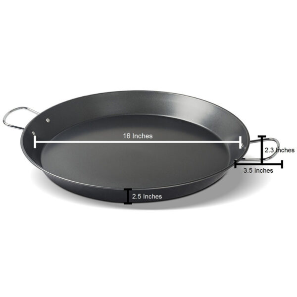 Wholesale Seafood Frying Pan with Dual Loop Handles Supplier Wholesale Seafood Frying Pan with Dual Loop Handles Supplier